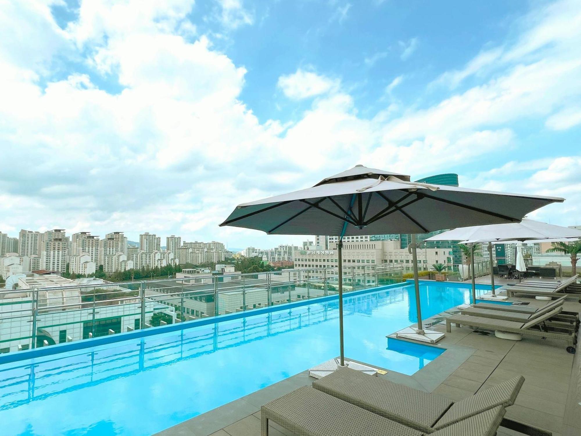 Hotel Skypark Central Seoul Pangyo Seongnam Esterno foto